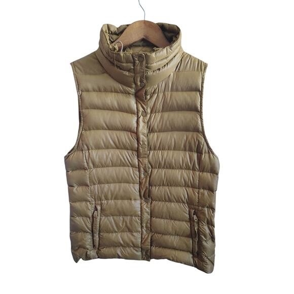 GAP Down Vest Ginger Womens Size Small - Picture 2 of 5